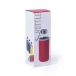 Borracce gadget con custodia colorata 420ml Crystal Colorful color rosso seconda vista