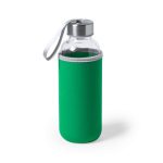 Borracce gadget con custodia colorata 420ml Crystal Colorful color verde prima vista