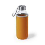 Borracce gadget con custodia colorata 420ml Crystal Colorful color arancione prima vista