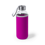 Borracce gadget con custodia colorata 420ml Crystal Colorful color fucsia prima vista