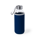 Borracce gadget con custodia colorata 420ml Crystal Colorful color blu mare prima vista