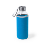 Borracce gadget con custodia colorata 420ml Crystal Colorful color azzurro prima vista