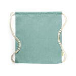 Zainetti a sacca più colori corde in cotone 120 gr/m² Recycled Cotton color verde prima vista