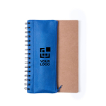 Quaderni con spirale A5 fogli neutri astuccio con accessori Colorcase vista area di stampa