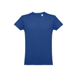 Maglietta da uomo taglio regolare in jersey cotone 150 g/m² THC Luanda color blu reale