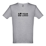 T-shirt scollo a V taglio regolare in jersey cotone 150g/m² THC Athens vista principale