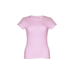 T-shirt aderente da donna in jersey di cotone da 150 g/m² THC Sofia color lilla prima vista