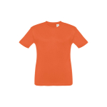 Magliette per bambini con logo in jersey cotone 150 g/m² THC Quito color miele