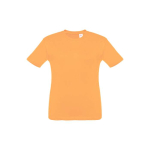 Magliette per bambini con logo in jersey cotone 150 g/m² THC Quito color corallo prima vista