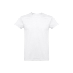 Tshirt da uomo dal taglio regolare jersey di cotone 190g/m² THC Ankara color bianco prima vista