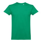 Tshirt da uomo dal taglio regolare jersey di cotone 190g/m² THC Ankara color verde