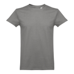 Tshirt da uomo dal taglio regolare jersey di cotone 190g/m² THC Ankara color grigio scuro