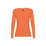 Maglia a maniche lunghe da donna in cotone 150 g/m² THC Bucharest color miele