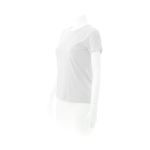Magliette colorate da donna in 100% cotone da 150g/m² Keya color bianco terza vista