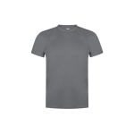 T-shirt tecnica per bambini in poliestere traspirante 135 g/m² MKT color grigio prima vista