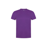 T-shirt tecnica per bambini in poliestere traspirante 135 g/m² MKT color viola prima vista