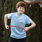 T-shirt tecnica per bambini in poliestere traspirante 135 g/m² MKT