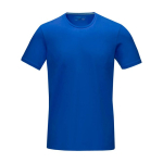 T-shirt con logo in cotone biologico certificato 200g/m² Elevate NXT color blu