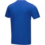 T-shirt con logo in cotone biologico certificato 200g/m² Elevate NXT color blu reale terza vista posteriore