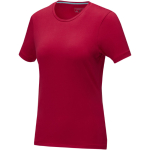 Maglietta donna con girocollo in cotone biologico 200g/m² Elevate NXT color rosso