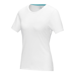 Maglietta donna con girocollo in cotone biologico 200g/m² Elevate NXT color bianco
