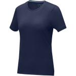 Maglietta donna con girocollo in cotone biologico 200g/m² Elevate NXT color blu scuro
