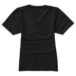 T-shirt ecologiche da donna con scollo a V cotone 200 g/m² Elevate NXT color nero