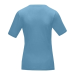 T-shirt ecologiche da donna con scollo a V cotone 200 g/m² Elevate NXT color blu