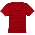 T-shirt ecologiche da donna con scollo a V cotone 200 g/m² Elevate NXT color rosso