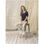 T-shirt ecologiche da donna con scollo a V cotone 200 g/m² Elevate NXT color bianco