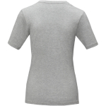 T-shirt ecologiche da donna con scollo a V cotone 200 g/m² Elevate NXT color grigio