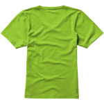T-shirt ecologiche da donna con scollo a V cotone 200 g/m² Elevate NXT color verde