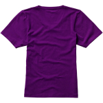 T-shirt ecologiche da donna con scollo a V cotone 200 g/m² Elevate NXT color viola