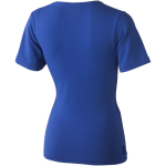 T-shirt ecologiche da donna con scollo a V cotone 200 g/m² Elevate NXT color blu reale