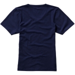 T-shirt ecologiche da donna con scollo a V cotone 200 g/m² Elevate NXT color blu scuro