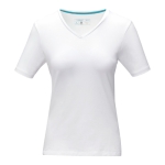 T-shirt ecologiche da donna con scollo a V cotone 200 g/m² Elevate NXT
