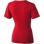 T-shirt ecologiche da donna con scollo a V cotone 200 g/m² Elevate NXT vista posteriore