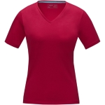 T-shirt ecologiche da donna con scollo a V cotone 200 g/m² Elevate NXT seconda vista frontale