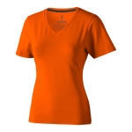 T-shirt ecologiche da donna con scollo a V cotone 200 g/m² Elevate NXT