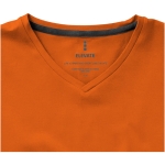 T-shirt ecologiche da donna con scollo a V cotone 200 g/m² Elevate NXT