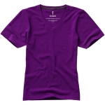 T-shirt ecologiche da donna con scollo a V cotone 200 g/m² Elevate NXT vista con stampa serigrafica