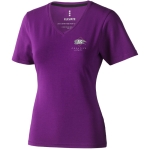T-shirt ecologiche da donna con scollo a V cotone 200 g/m² Elevate NXT