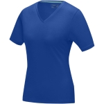 T-shirt ecologiche da donna con scollo a V cotone 200 g/m² Elevate NXT seconda vista posteriore