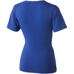 T-shirt ecologiche da donna con scollo a V cotone 200 g/m² Elevate NXT terza vista posteriore