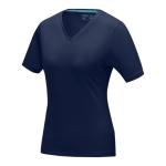 T-shirt ecologiche da donna con scollo a V cotone 200 g/m² Elevate NXT vista posteriore