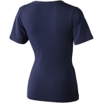T-shirt ecologiche da donna con scollo a V cotone 200 g/m² Elevate NXT terza vista posteriore