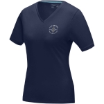 T-shirt ecologiche da donna con scollo a V cotone 200 g/m² Elevate NXT