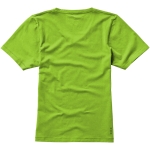 T-shirt ecologiche da donna con scollo a V cotone 200 g/m² Elevate NXT vista con stampa serigrafica