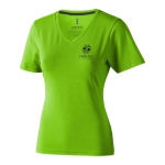 T-shirt ecologiche da donna con scollo a V cotone 200 g/m² Elevate NXT