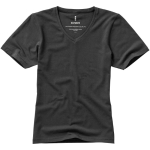 T-shirt ecologiche da donna con scollo a V cotone 200 g/m² Elevate NXT vista con stampa serigrafica